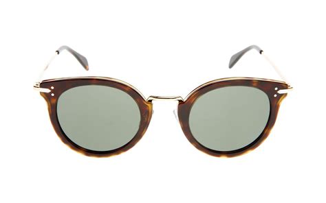 celine 41373|CELINE Acetate Lea Sunglasses CL41373/S Brown.